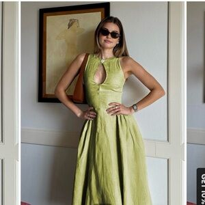 Commense seina linen dress